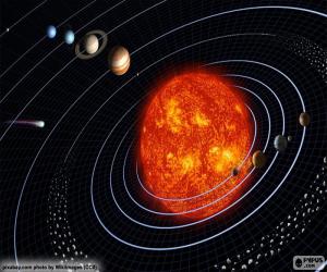 пазл Солнечная система